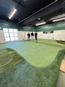 Indoor Golf Practice Facility & Simulator