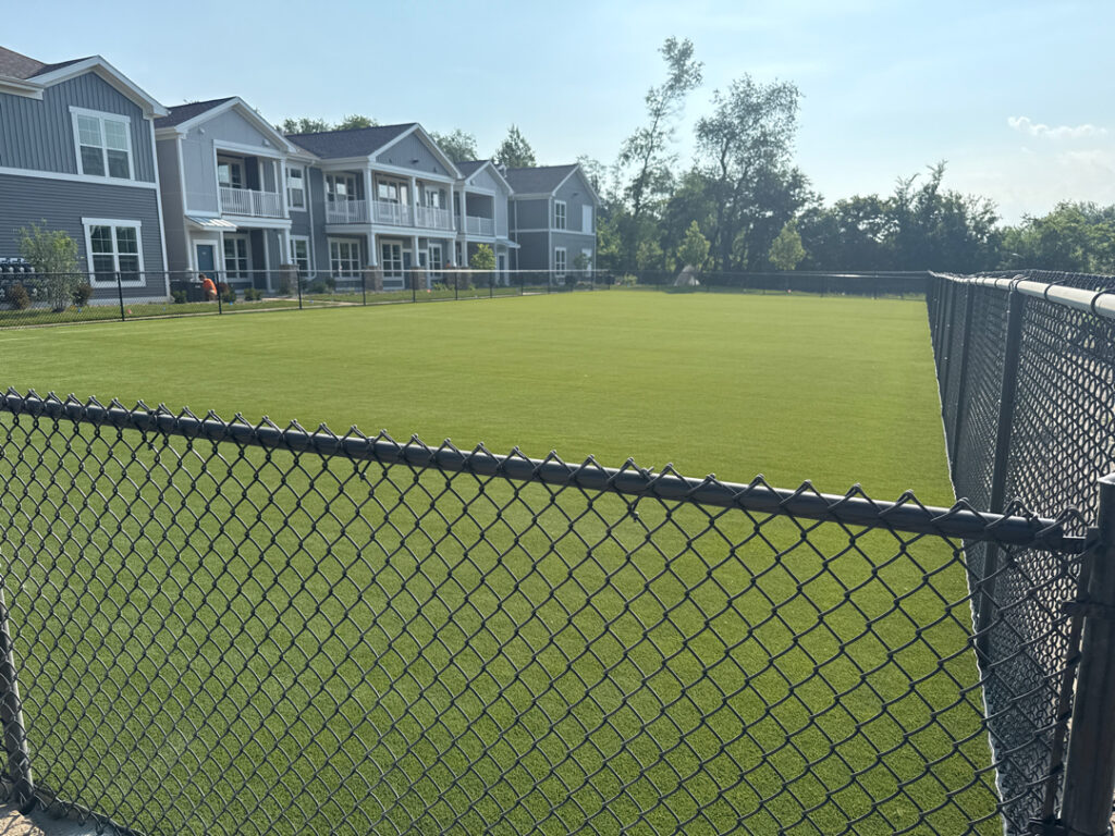 Commercial Pet Turf Installation Wisconsin - Artificial Grass for Condo Pet Park Wisconsin