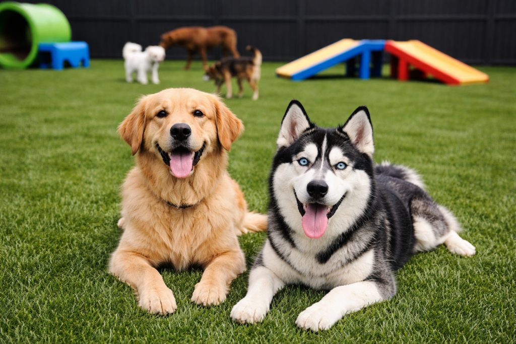 Doggy Daycare Pet Turf Installation Wisconsin