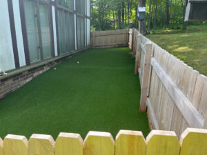 Pet Turf Installation - Hartland, WI