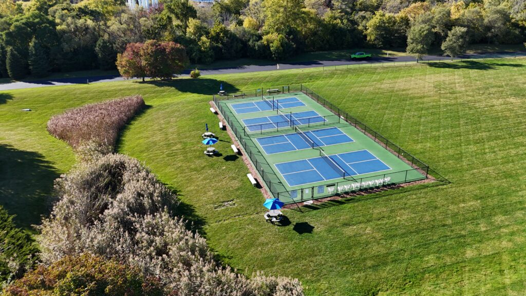 Jewish Community Center Whitefish bay Pickleball Court Installation - Premier Turf & Greens