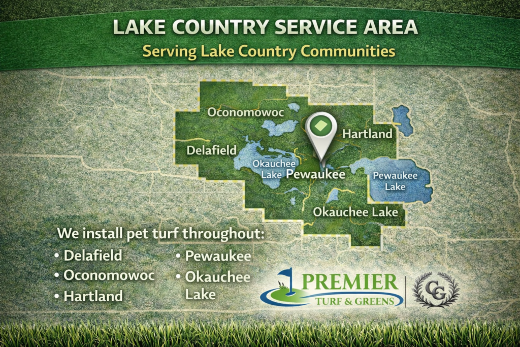 Pet Turf Installation Lake Country pet turf service area